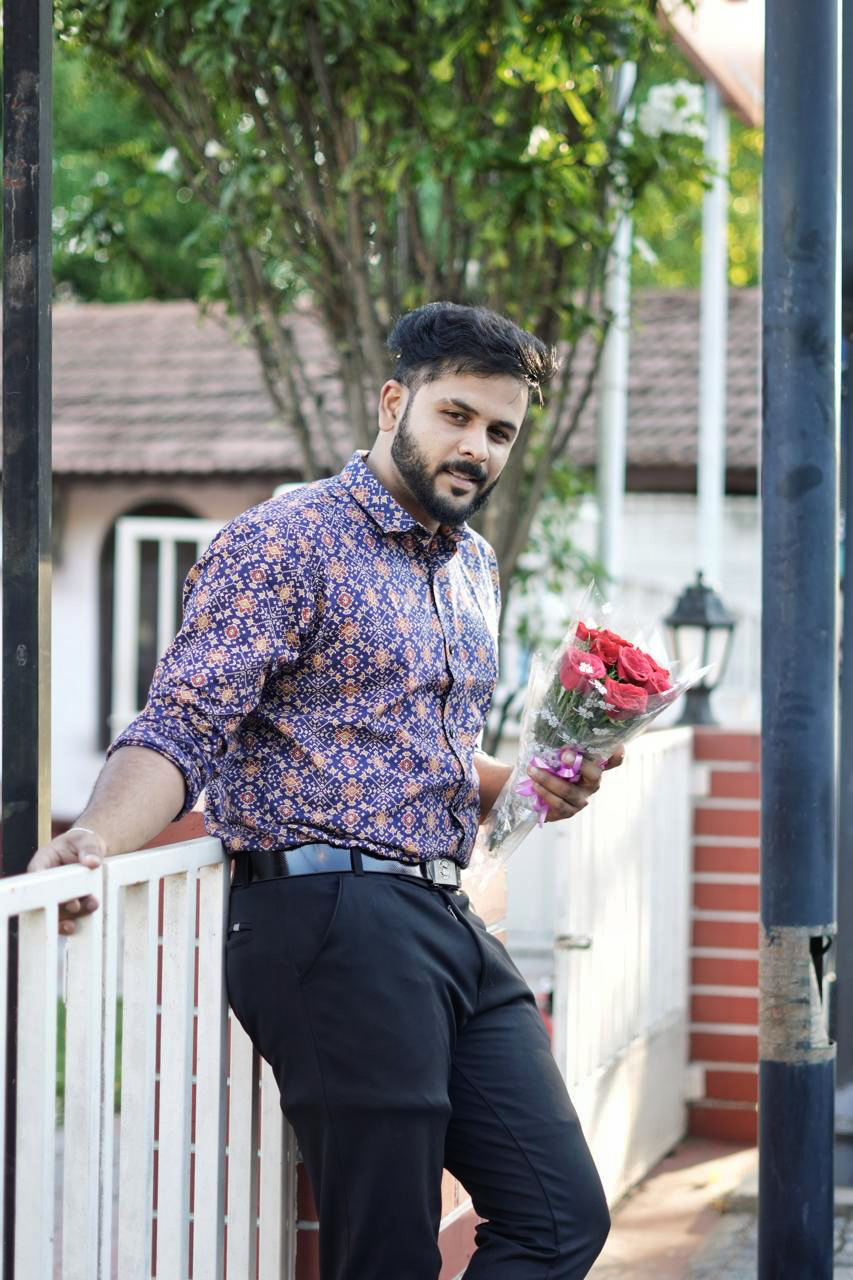 Neelva - Blue Ajrakh Cotton Shirt