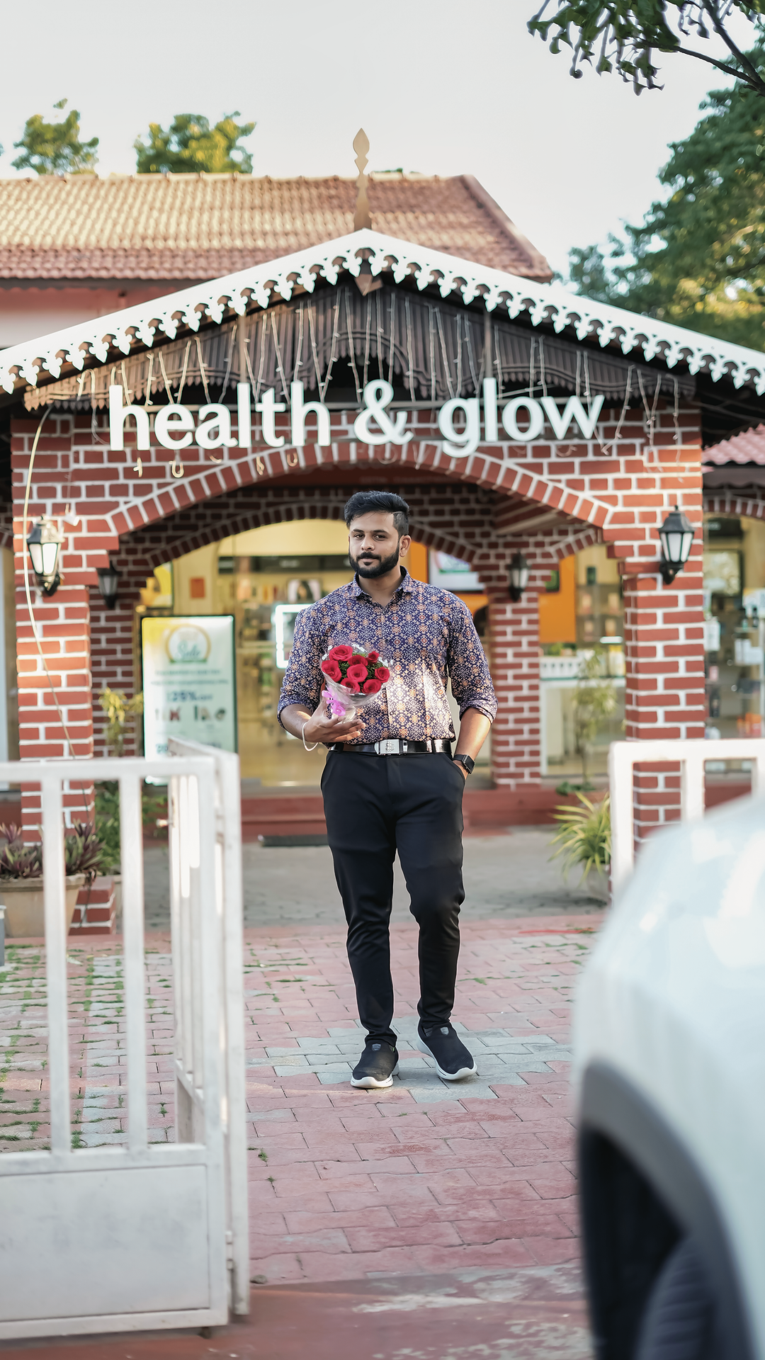 Neelva - Blue Ajrakh Cotton Shirt